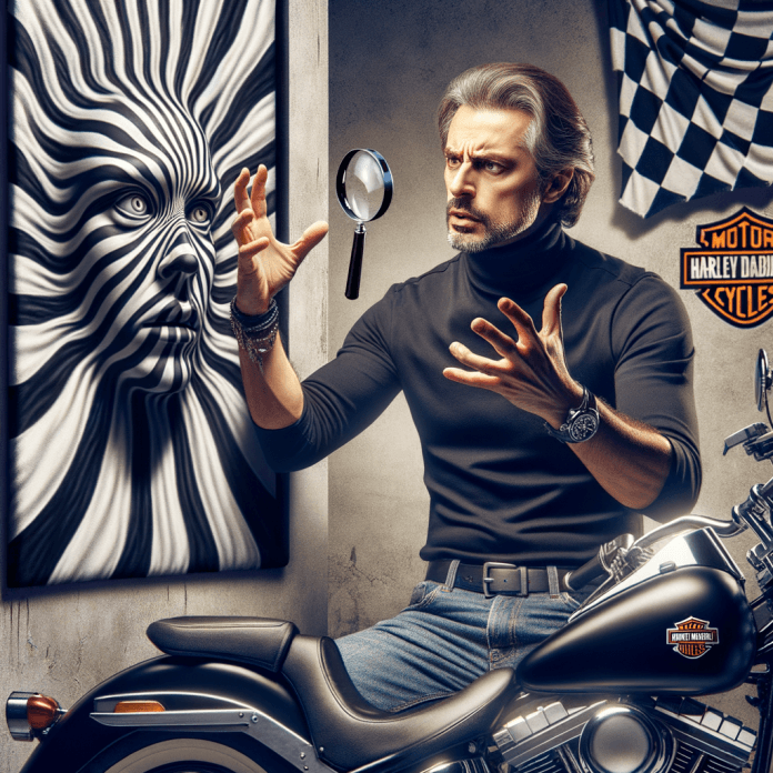 Ciao Luca, un critico d'arte con la passione per la juventus e lòe harley davidson.