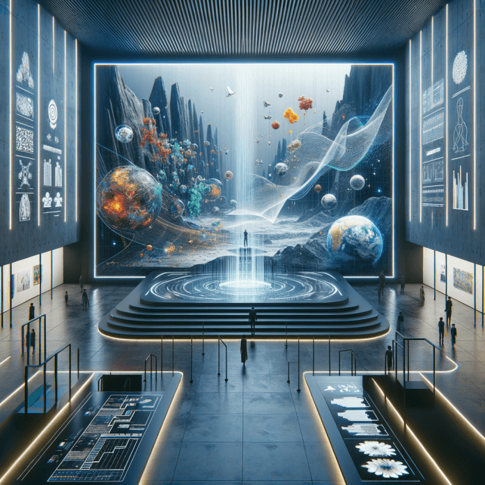 Dall'arte digitale alle installazioni interattive, queste metodologie contemporanee stanno trasformando il mondo dell'arte in modi senza precedenti. un juseo digitale intereattivo