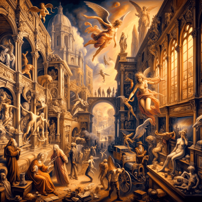 Un viaggio attraverso i principali movimenti artistici, come il Rinascimento, il Barocco, l'Impressionismo e il Surrealismo.