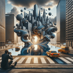 installazione namorfismo fotografia città