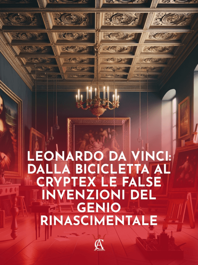 Leonardo-da-Vinci-dalla-Bicicletta-al-Cryptex-le-false-invenzioni-del-genio-Rinascimentale