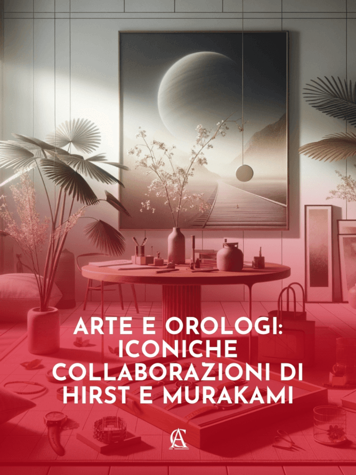 Arte-e-Orologi-Iconiche-Collaborazioni-di-Hirst-e-Murakami Arte-e-Orologi-Iconiche-Collaborazioni-di-Hirst-e-Murakami