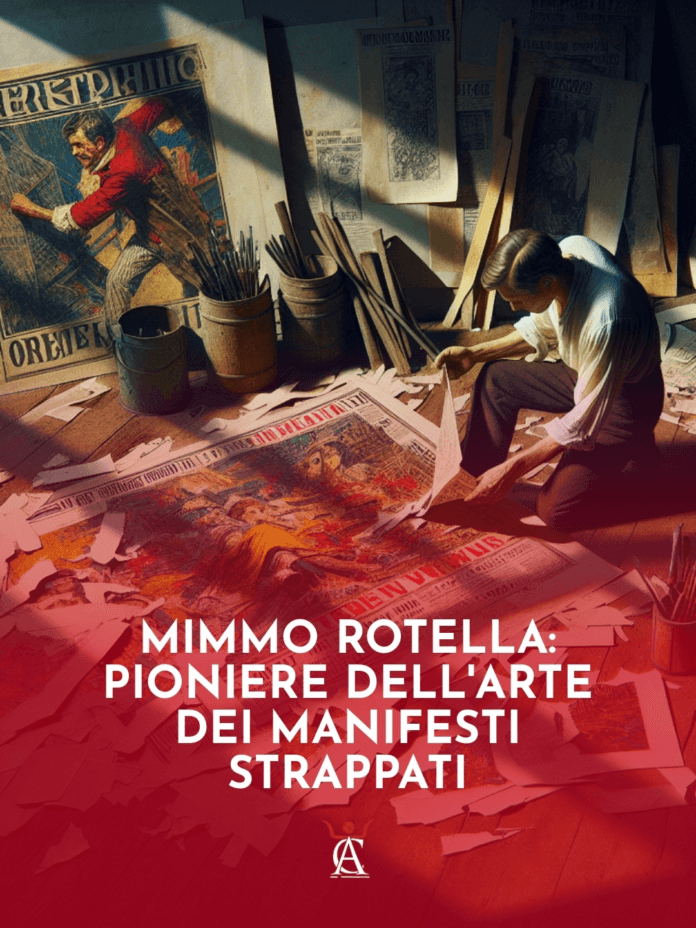 Mimmo-Rotella-Pioniere-dell8217Arte-dei-Manifesti-Strappati Mimmo Rotella: Pioniere dell'Arte dei Manifesti Strappati