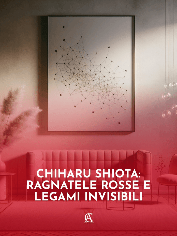 Chiharu-Shiota-Ragnatele-Rosse-e-Legami-Invisibili