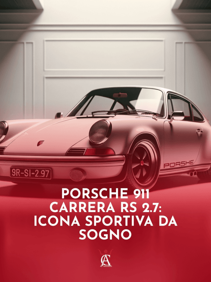 Porsche-911-Carrera-RS-2.7-Icona-Sportiva-da-Sogno Porsche-911-Carrera-RS-2.7-Icona-Sportiva-da-Sogno