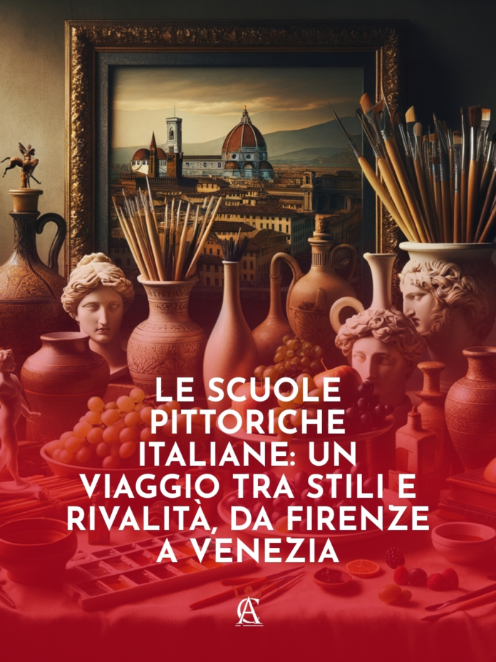 Le-Scuole-Pittoriche-Italiane-Un-Viaggio-Tra-Stili-e-Rivalita-da-Firenze-a-Venezia Le-Scuole-Pittoriche-Italiane-Un-Viaggio-Tra-Stili-e-Rivalita-da-Firenze-a-Venezia