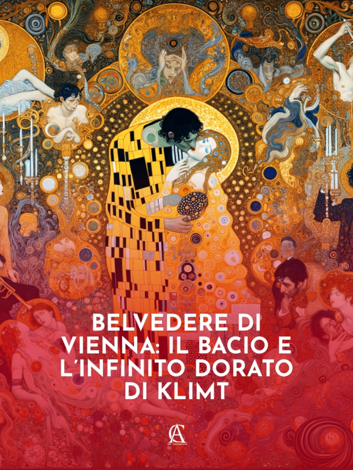 Belvedere-di-Vienna-Il-Bacio-e-lInfinito-Dorato-di-Klimt
