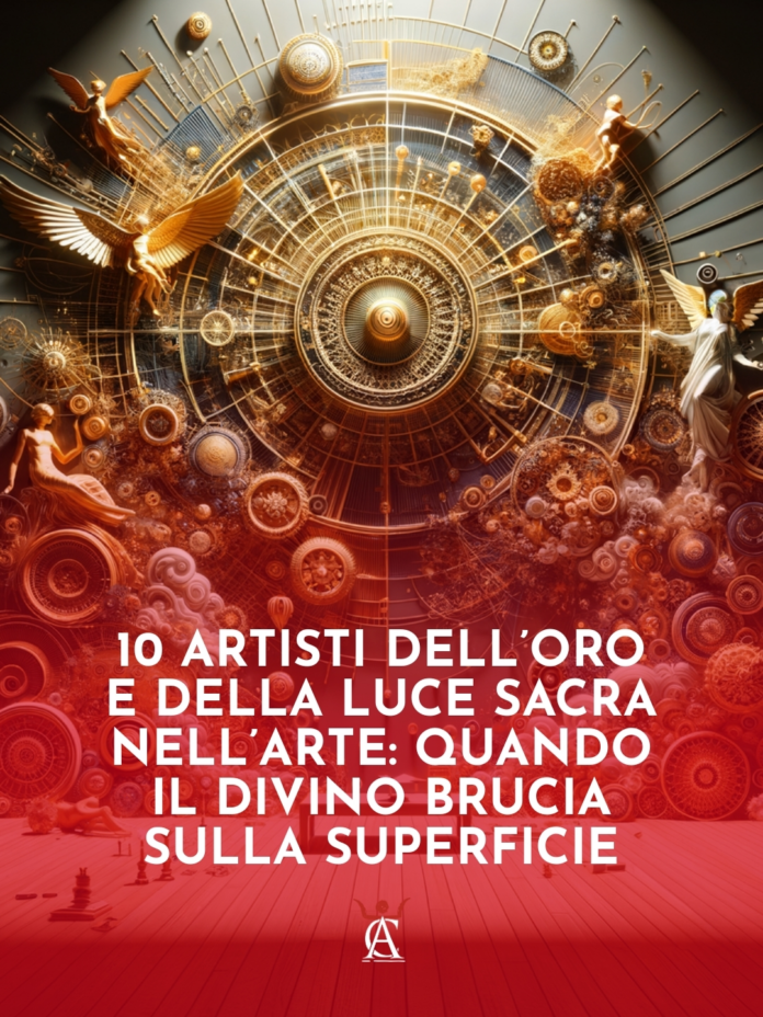 10 Artisti dell’Oro e della Luce Sacra nell’Arte: Quando il Divino Brucia sulla Superficie
