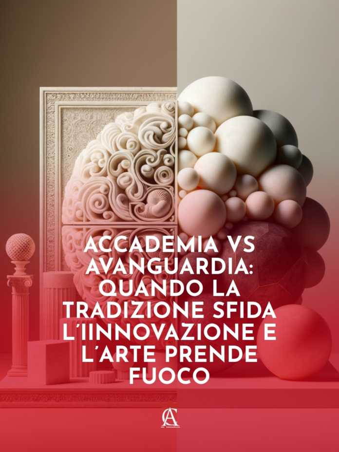 Accademia-vs-Avanguardia-Quando-la-Tradizione-Sfida-liInnovazione-e-lArte-Prende-Fuoco