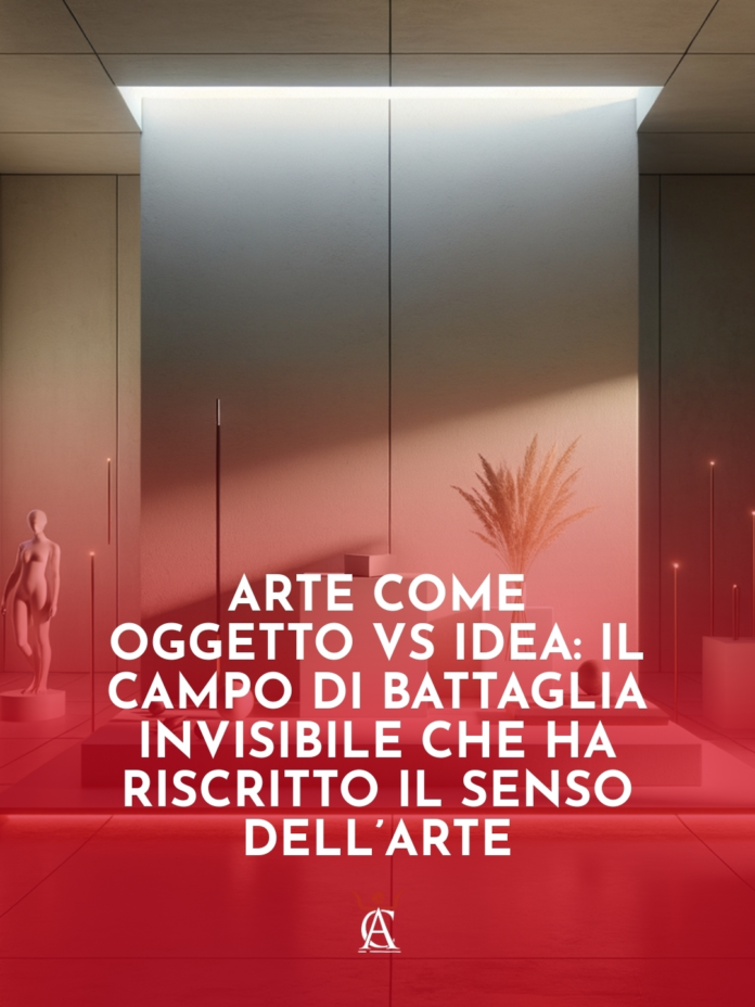 Arte-Come-Oggetto-vs-Idea-il-Campo-di-Battaglia-Invisibile-Che-Ha-Riscritto-il-Senso-dellArte