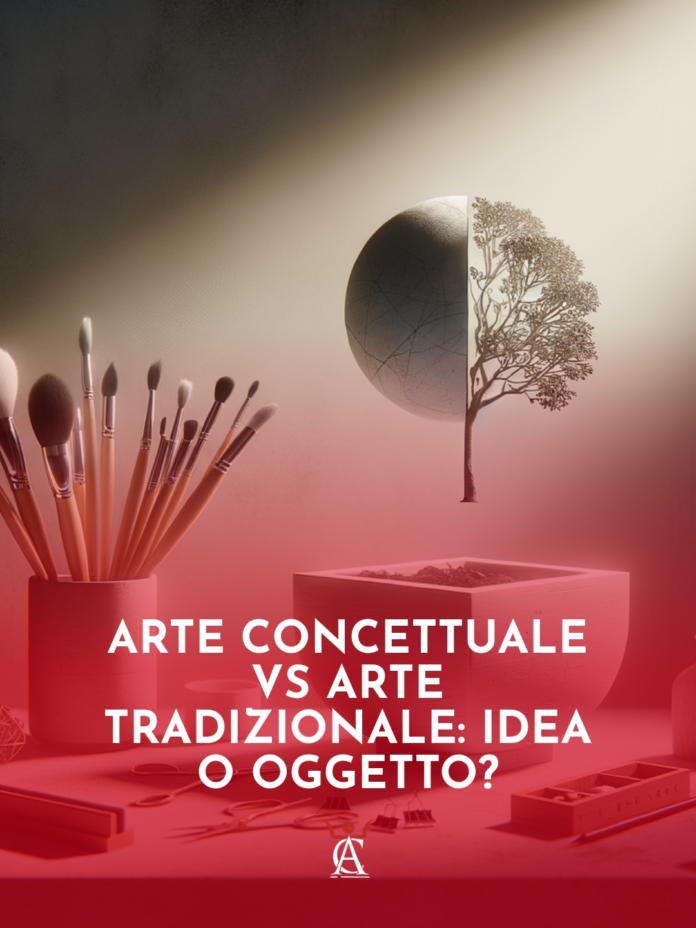 Arte-Concettuale-vs-Arte-Tradizionale-Idea-o-Oggetto