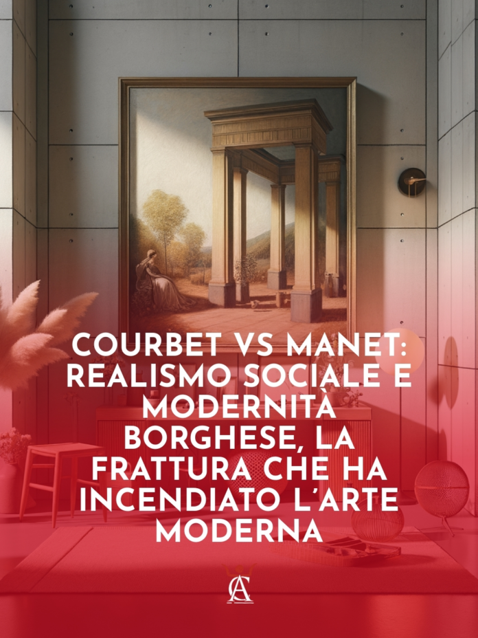 Courbet-vs-Manet-Realismo-Sociale-e-Modernita-Borghese-la-Frattura-Che-Ha-Incendiato-lArte-Moderna