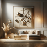 Create a realistic, high-quality photographic image inspired by the title: “10 Opere d’Arte più I