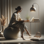 Create a realistic, high-quality photographic image inspired by the title: “Cultural Mediator digita