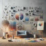 Create a realistic, high-quality photographic image inspired by the title: “Art Marketing Analyst: s