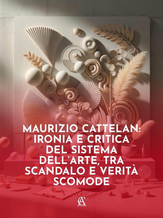 Maurizio-Cattelan-Ironia-e-Critica-del-Sistema-dellArte-Tra-Scandalo-e-Verita-Scomode