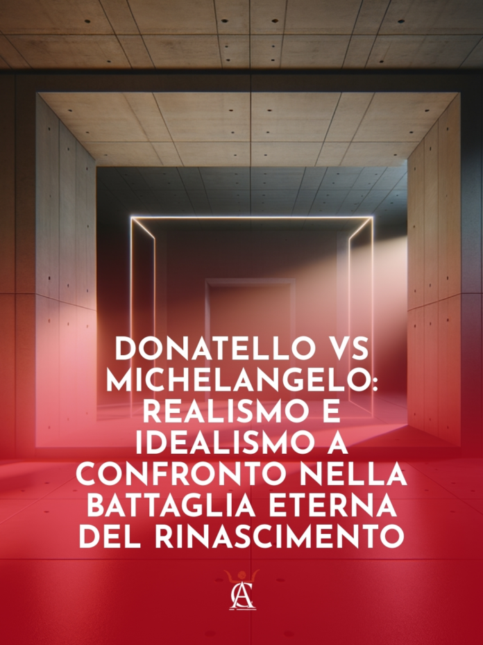Donatello-vs-Michelangelo-Realismo-e-Idealismo-a-Confronto-nella-Battaglia-Eterna-del-Rinascimento