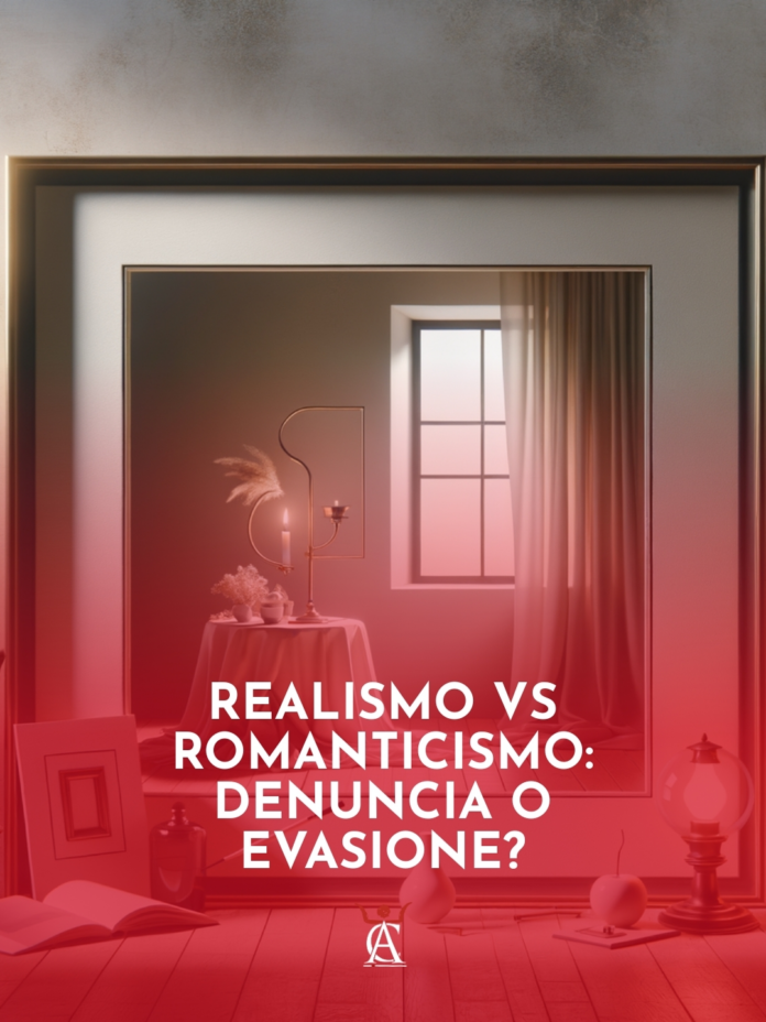 Realismo-vs-Romanticismo-Denuncia-o-Evasione Realismo-vs-Romanticismo-Denuncia-o-Evasione