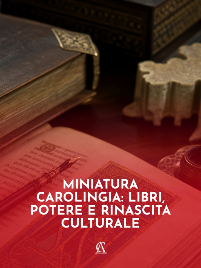 Miniatura-Carolingia-Libri-Potere-e-Rinascita-Culturale