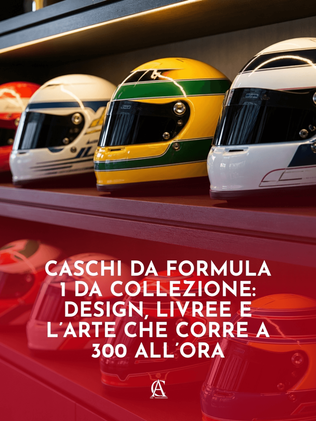 Caschi-da-Formula-1-da-Collezione-Design-Livree-e-lArte-Che-Corre-a-300-allOra Caschi-da-Formula-1-da-Collezione-Design-Livree-e-lArte-Che-Corre-a-300-allOra